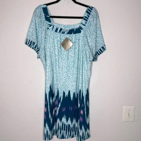 madgley mischka Dresses & Skirts - American Glamour Badgley Mischka Dress plus size 1X NWT